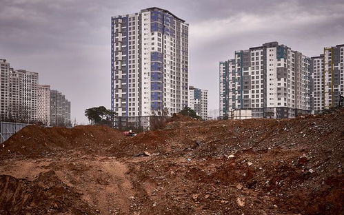 韩国汉城的房地产开发热潮 拔地而起的高楼大厦 密不透风的建筑